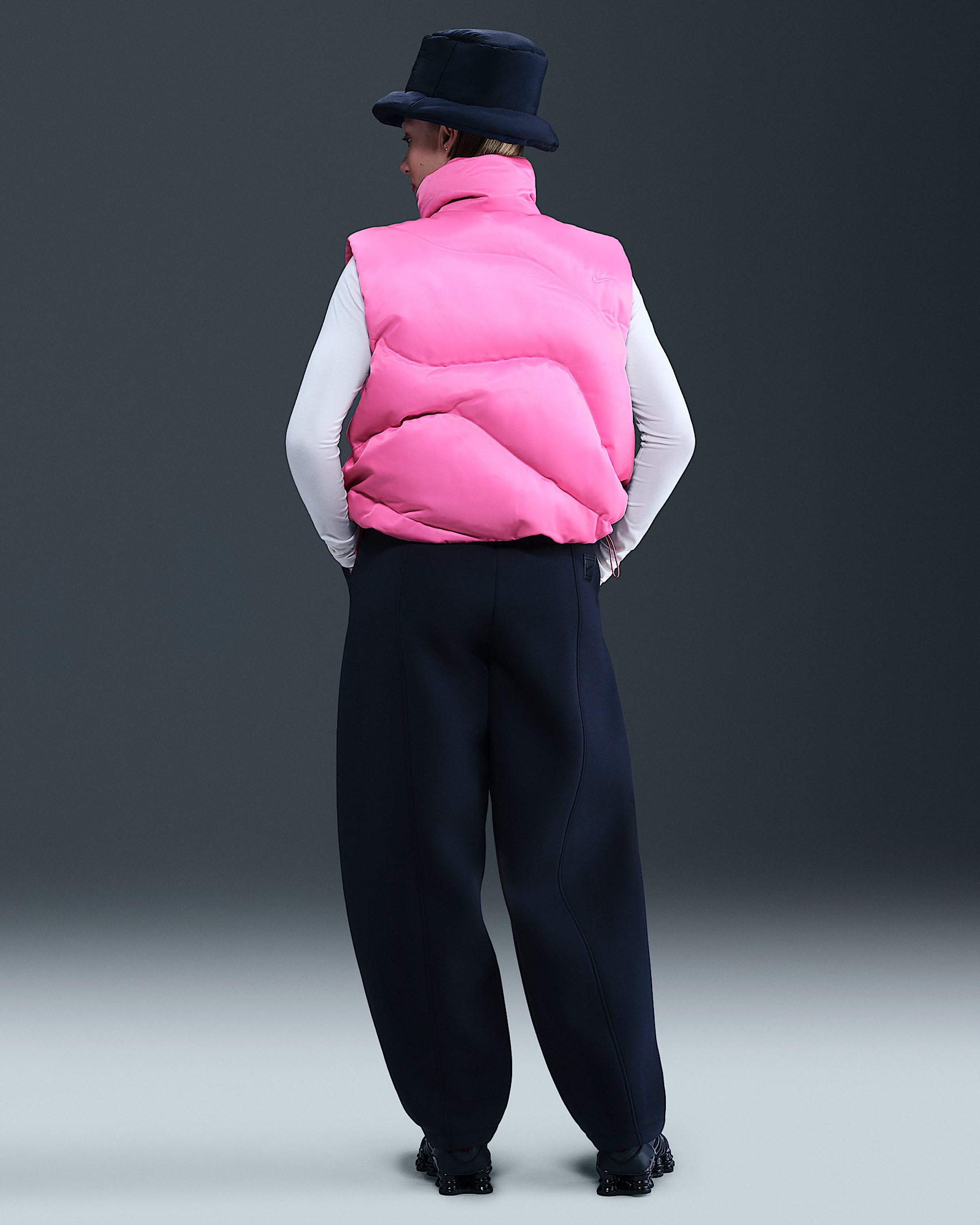Nike Sportswear Swoosh Series Women's Oversized Down Vest - 5