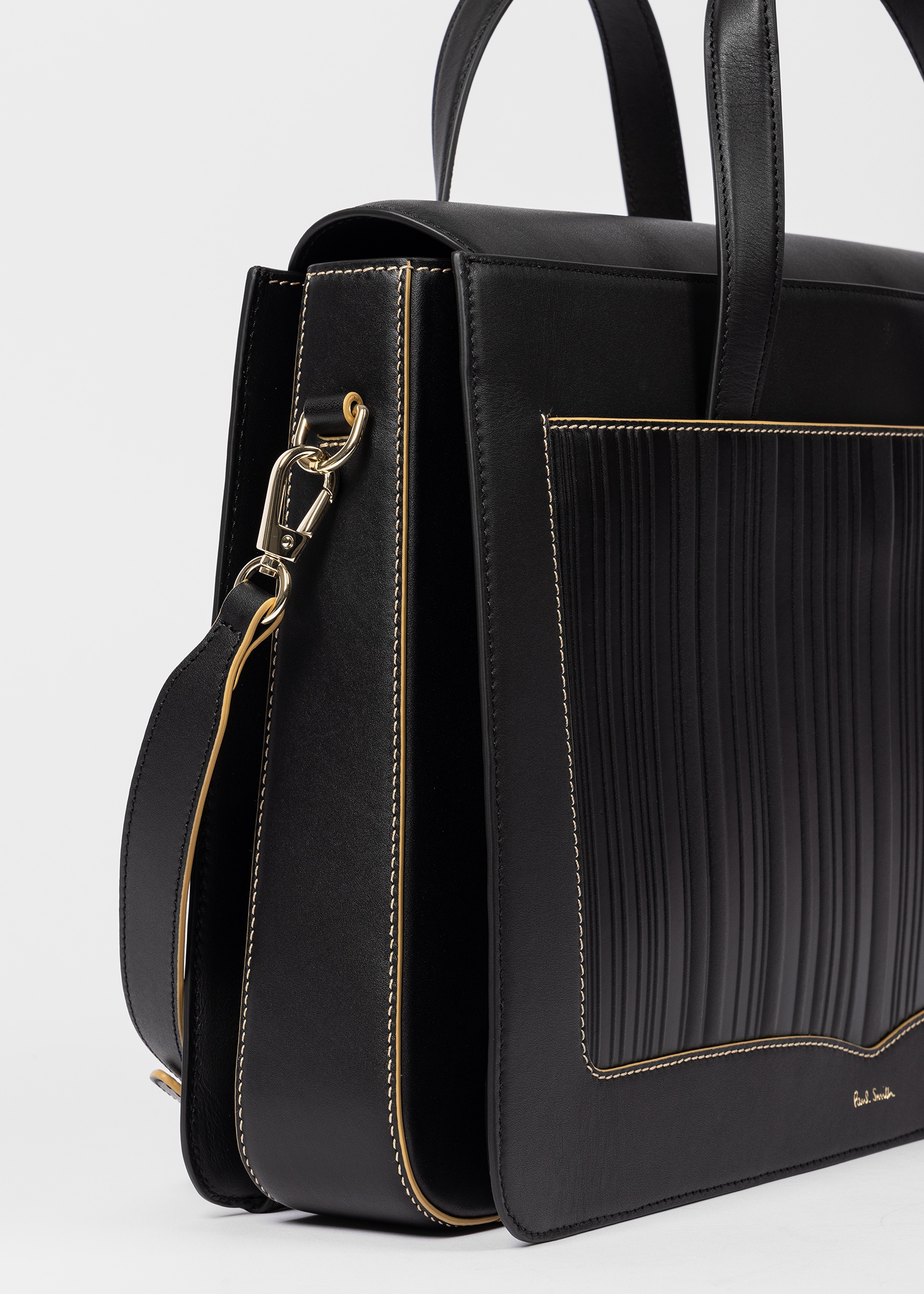 Women's 'Shadow Stripe' Leather Folio - 6