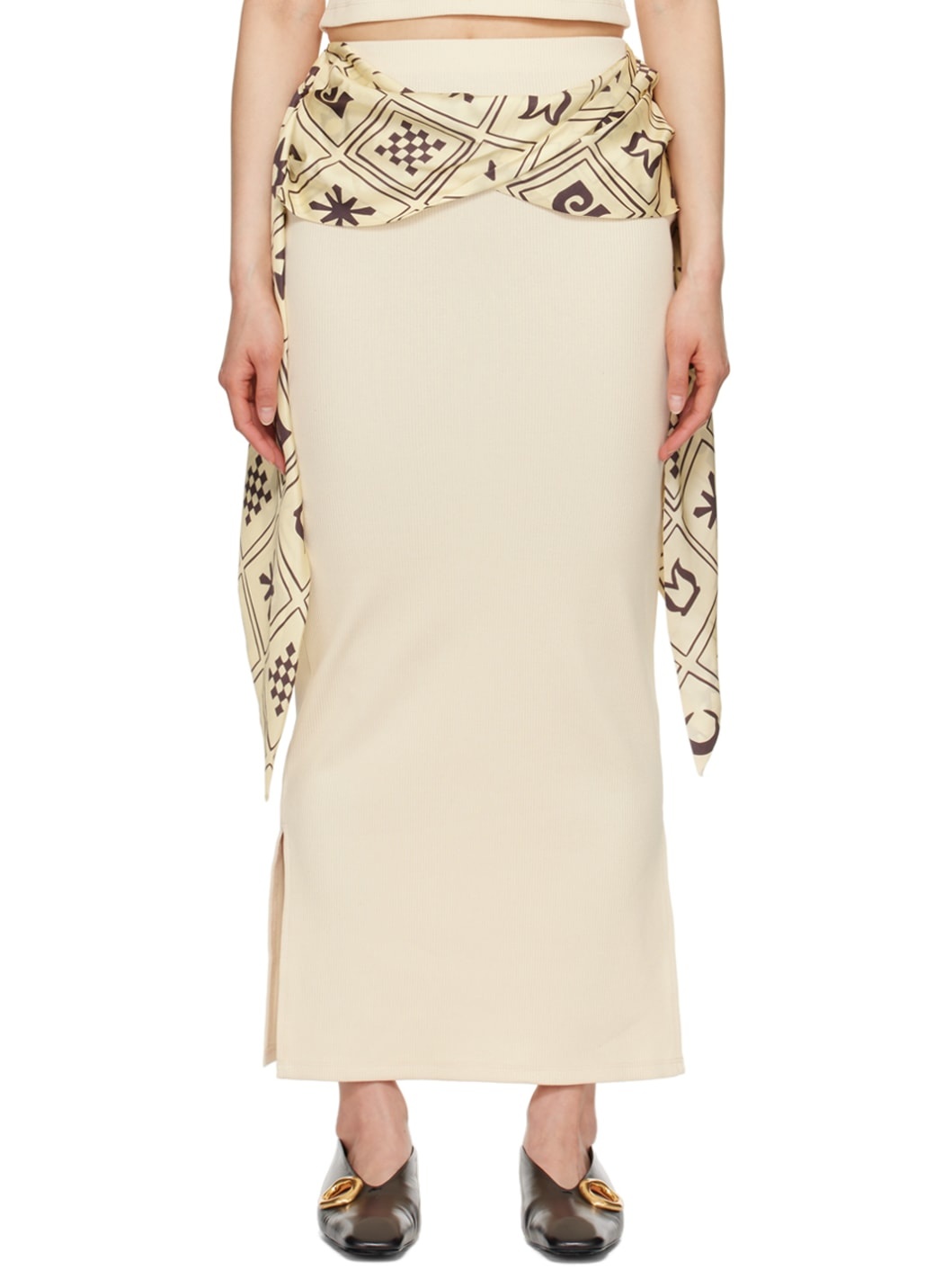 Off-White Maltha Midi Skirt - 1