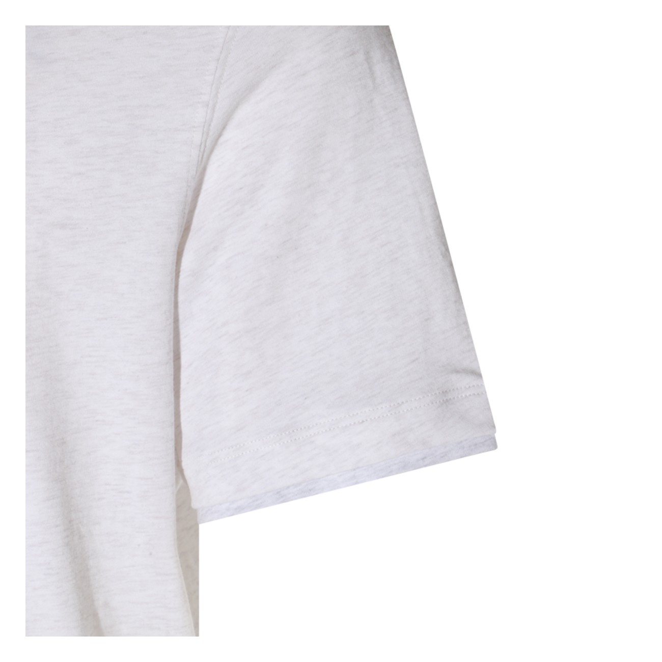Brunello Cucinelli white cotton t-shirt | angelominetti