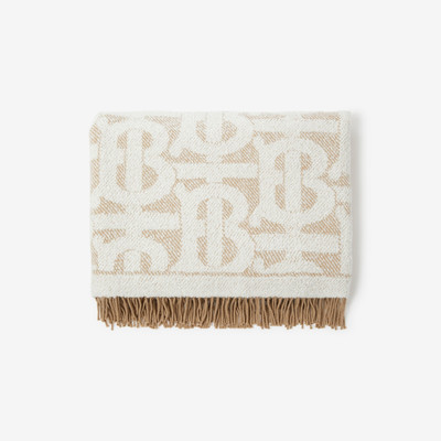 Burberry Monogram Motif Cashmere Silk Blanket outlook