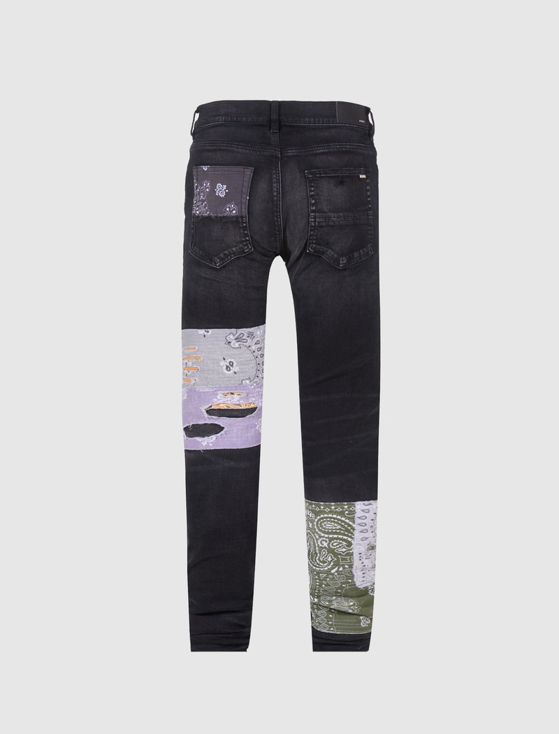AMIRI BANDANA PATCH JEAN outlook
