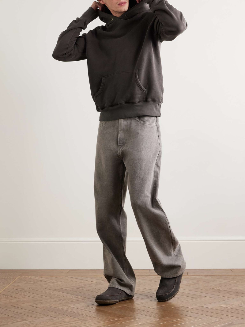 LES TIEN Cotton-Jersey Hoodie outlook