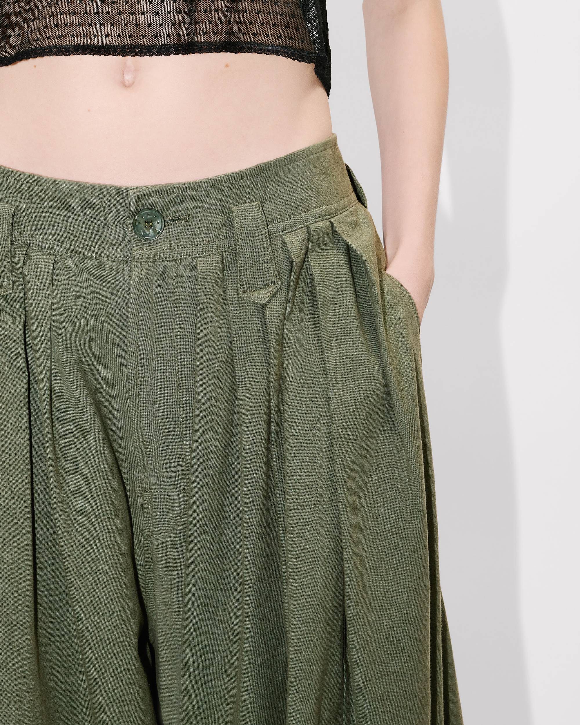 Balloon pants in cotton - 6