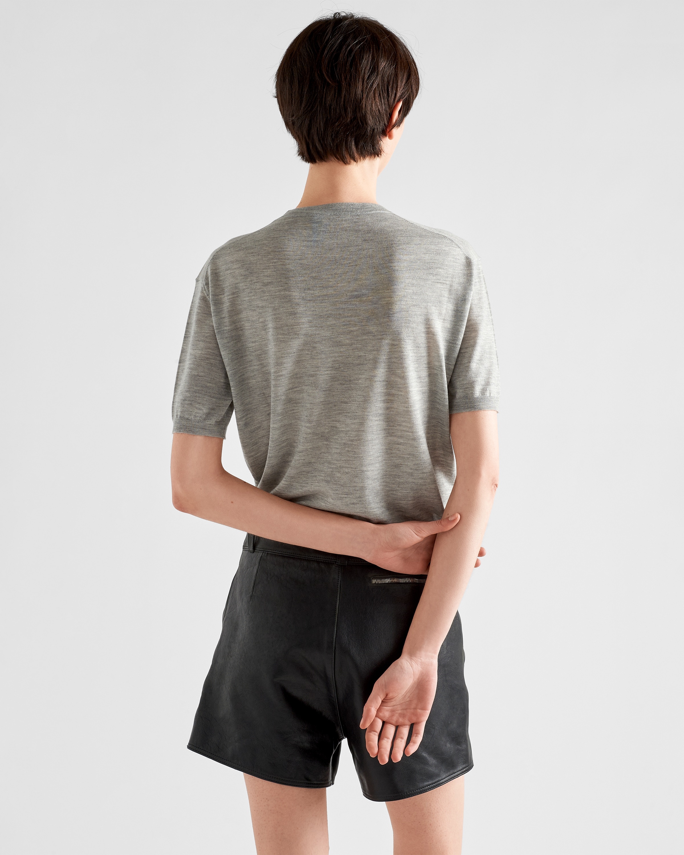 Cashmere crew-neck sweater - 5