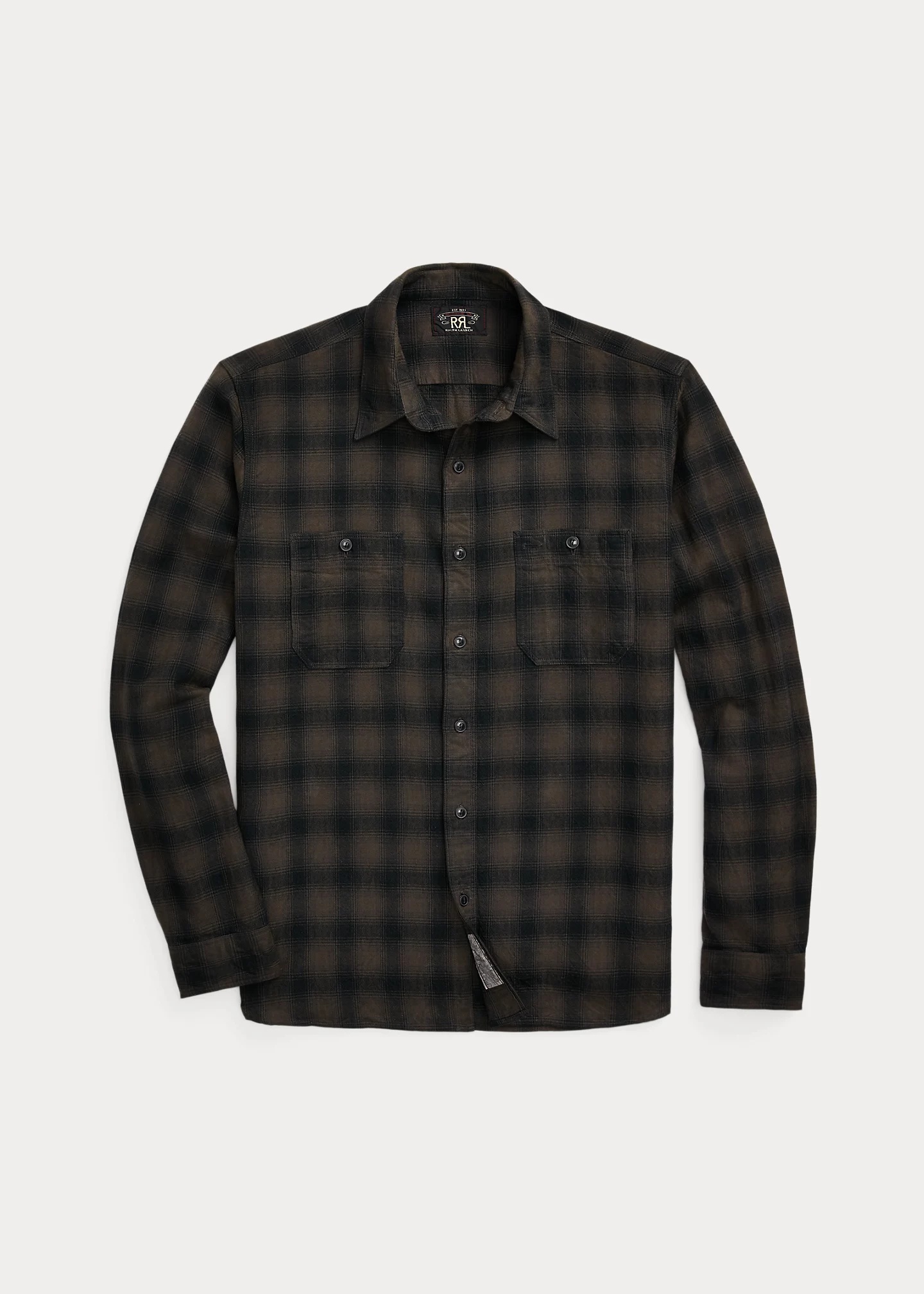 Plaid Canvas Workshirt - 1