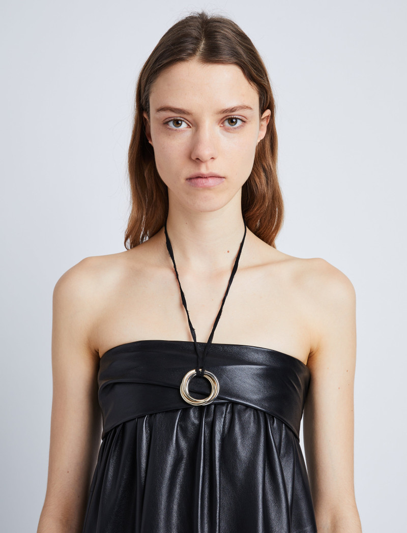 Proenza Schouler 3-Ring Pendant Necklace outlook