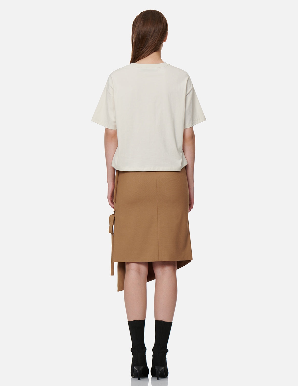 Asymmetric Wrap Skirt - 6