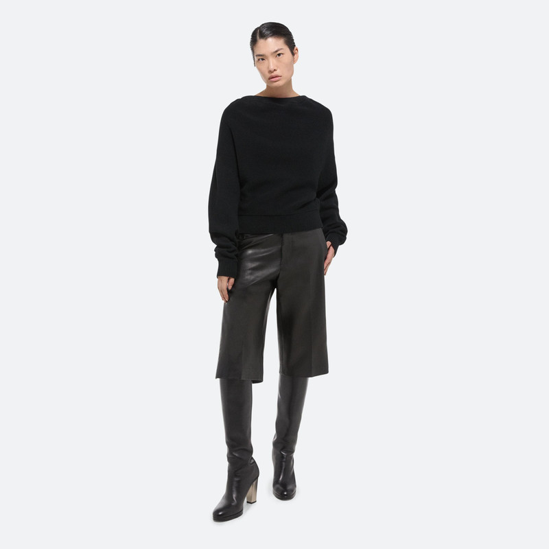 RUCHED DOLMAN SLEEVE SWEATER 9