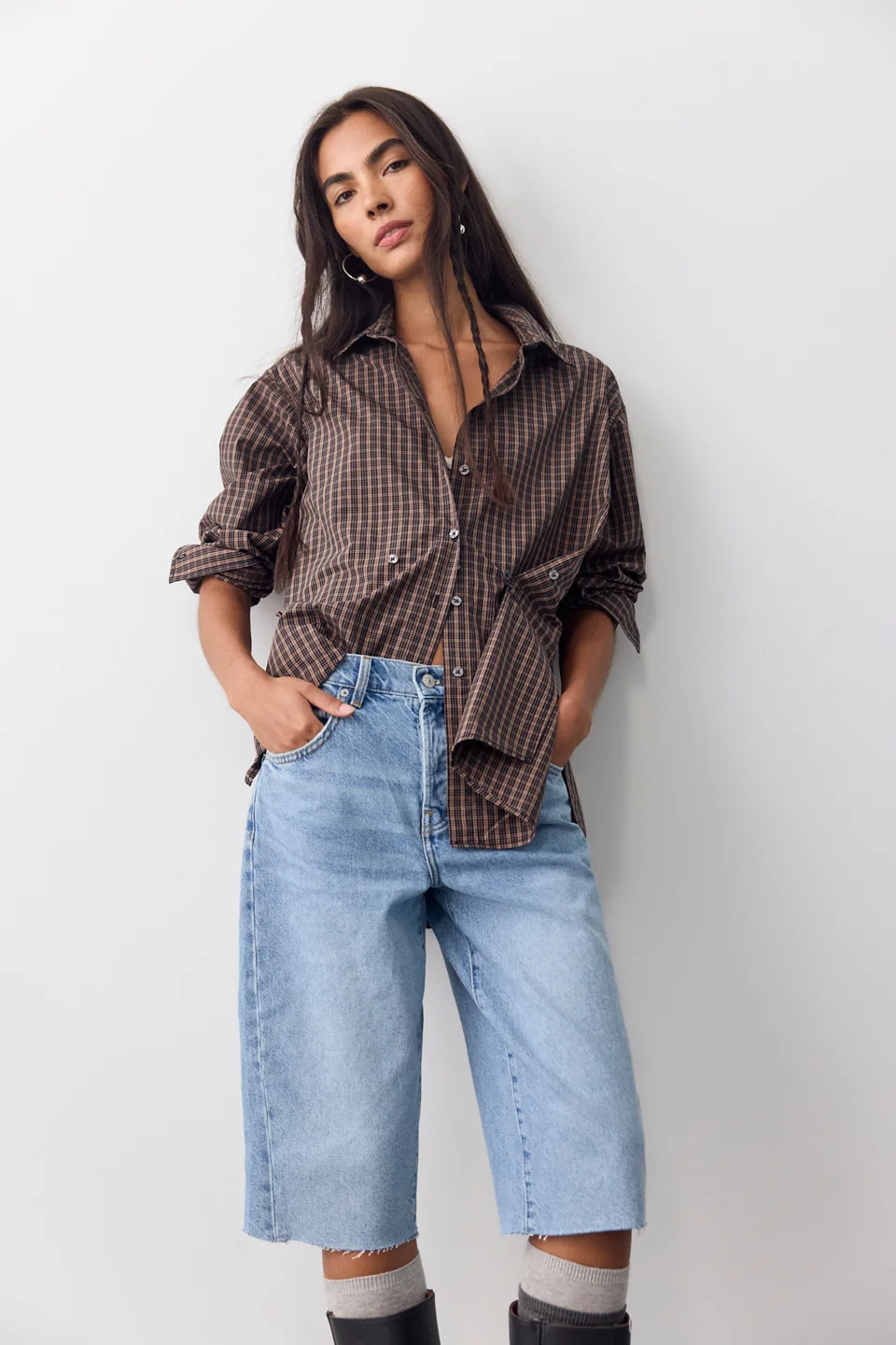 We The Free Many Ways Plaid Button Down - 1