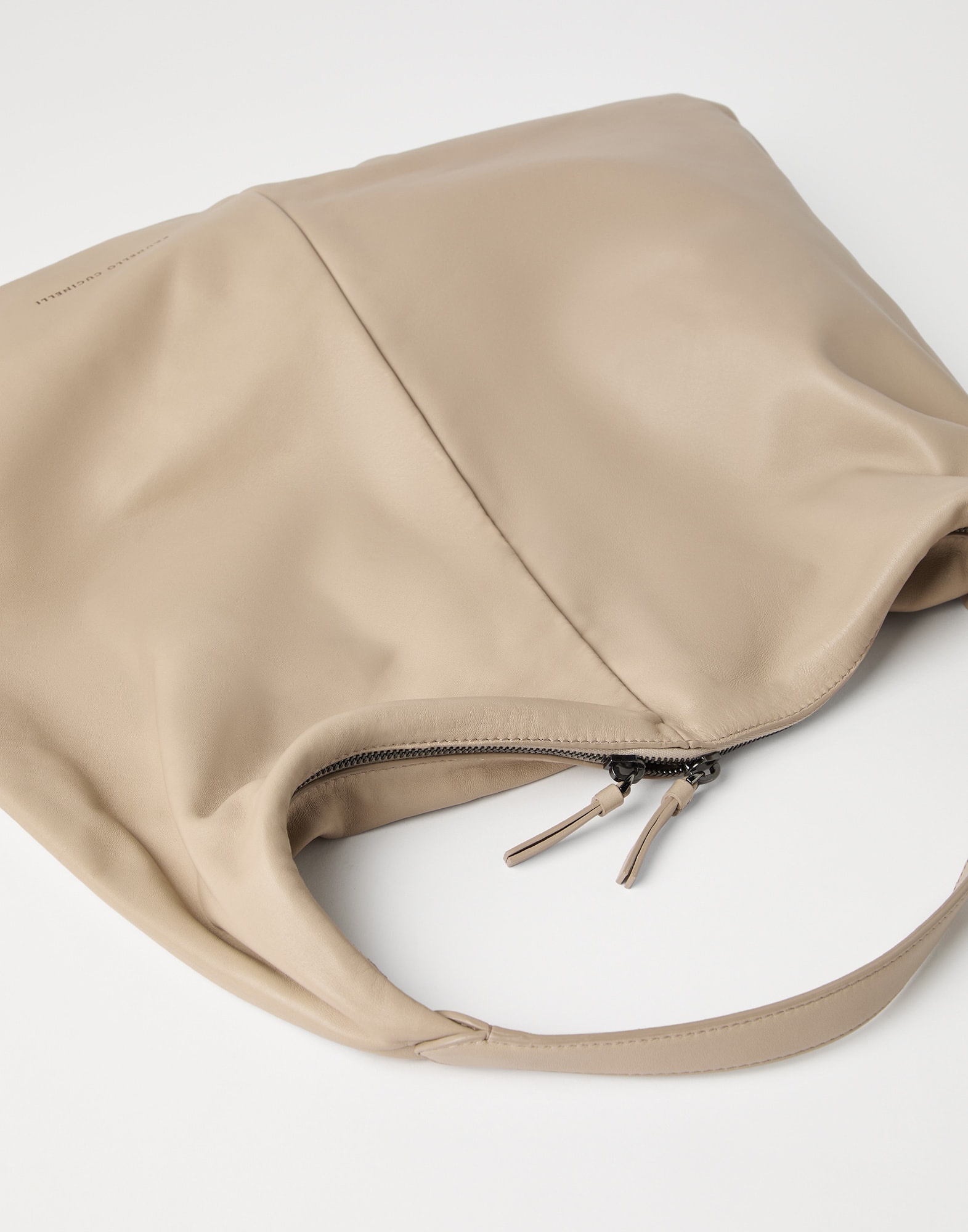 Swing hobo bag in nappa leather - 5