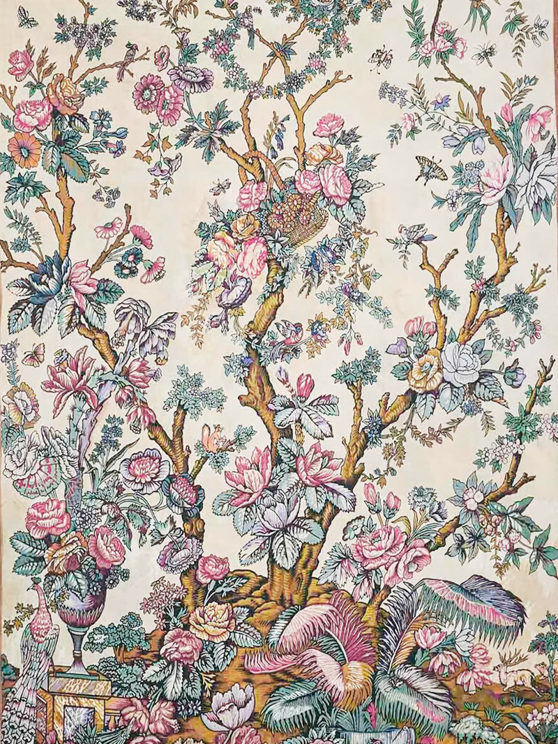 Pierre-Louis Mascia floral-print fringed scarf outlook