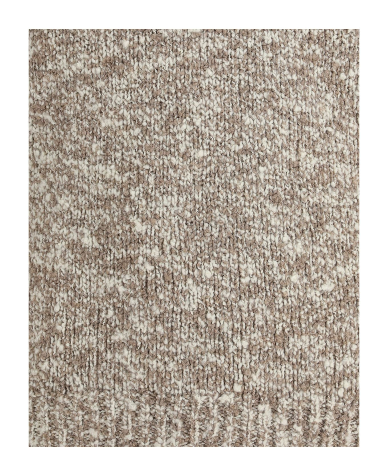Shaved Wool Crew Neck Sweater - 3