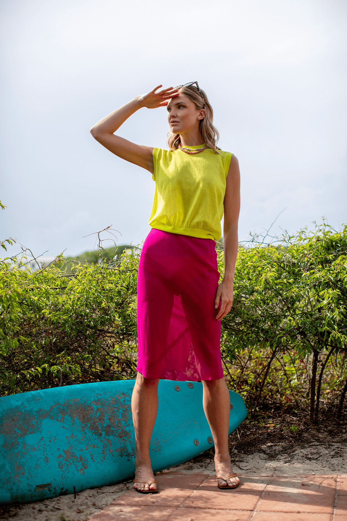 Sati Skirt in Fuchsia - 5