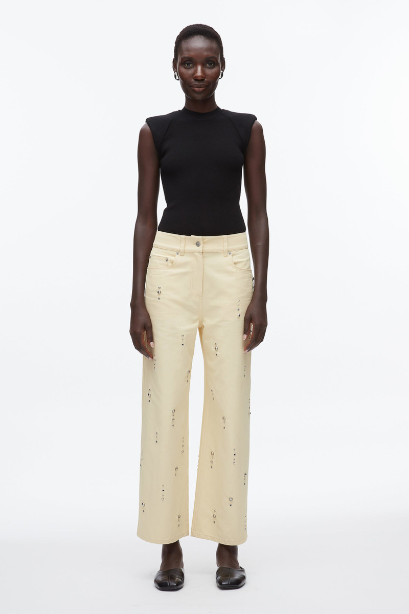 3.1 Phillip Lim Stud Embellished Wide Leg Pant outlook