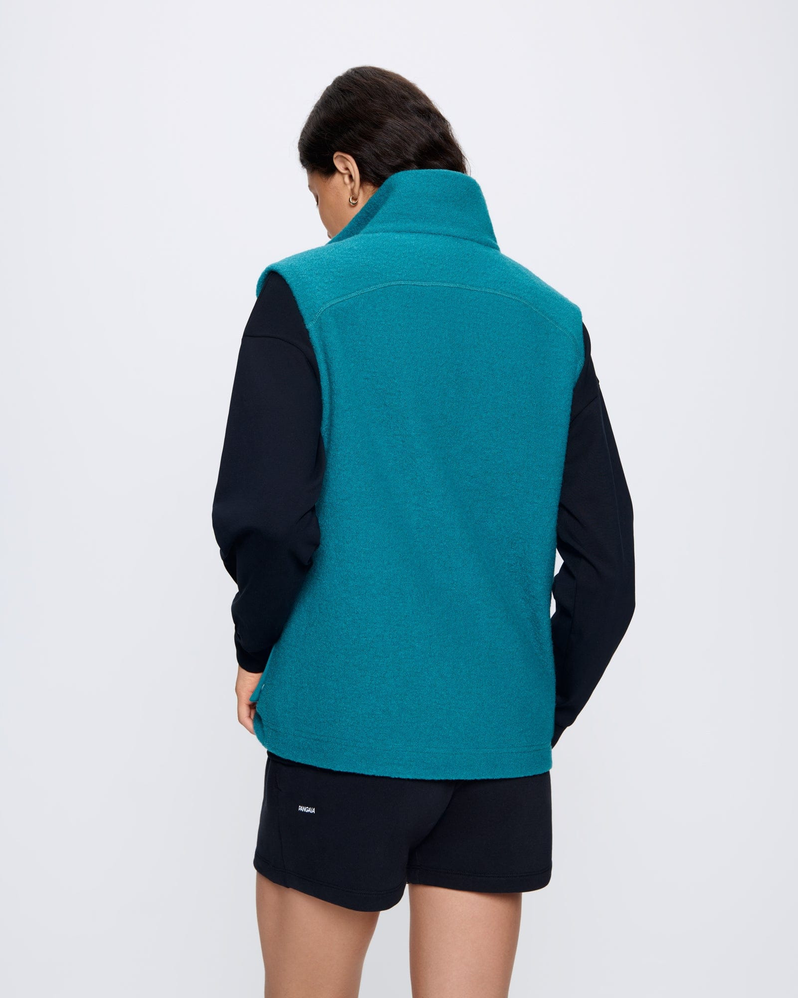 Women's DNA Utility Wool Gilet - Scarab Teal - 3