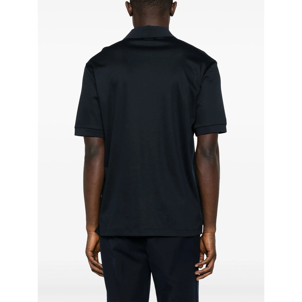 Giorgio Armani Blue Polo Shirts Men - 3