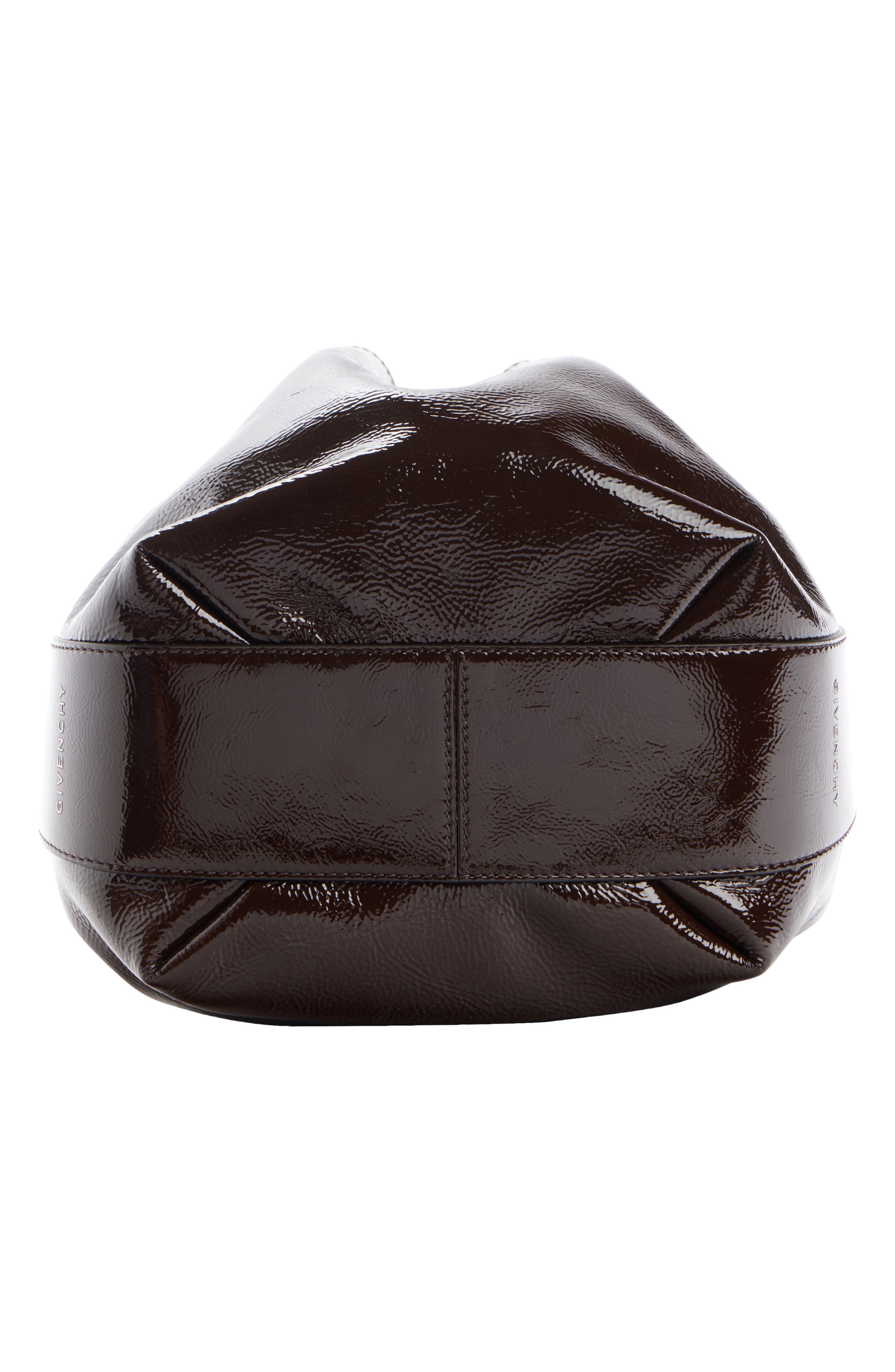 Givenchy Small Pumpkin Drawstring Leather Bucket Bag in Ebony Brown at Nordstrom - 6