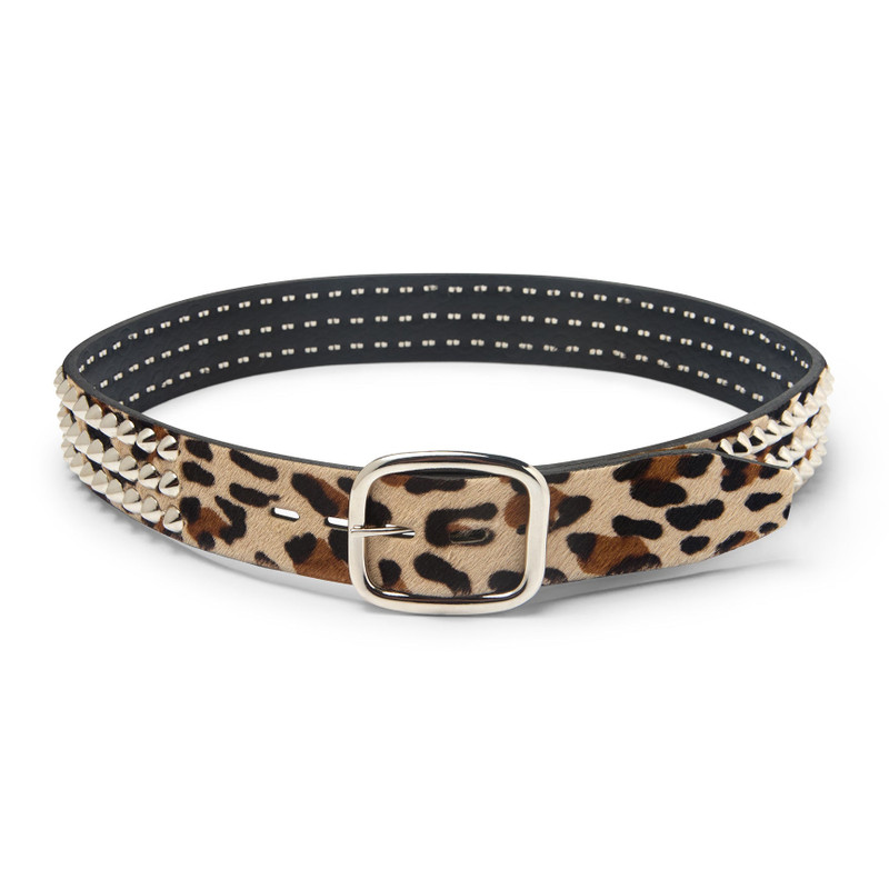 CHEETAH STUDDED BELT 1
