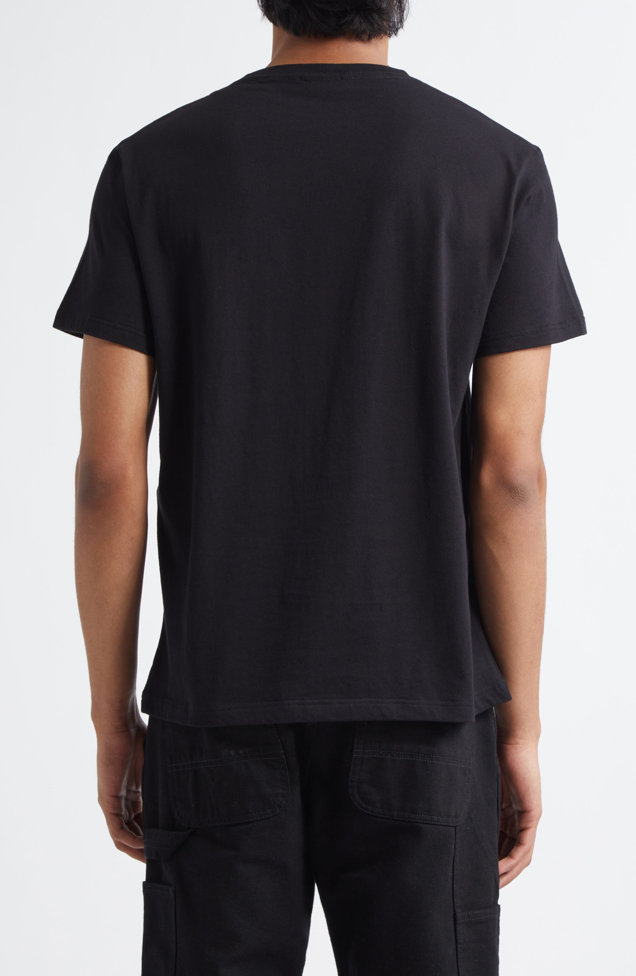 McQueen Logo Graphic T-Shirt in Black/White at Nordstrom - 2