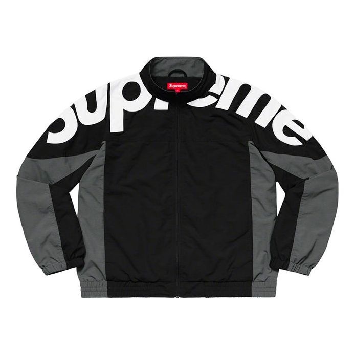 Supreme FW19 Week 1 Shoulder Logo Track Jacket logo SUP-FW19-020 - 1