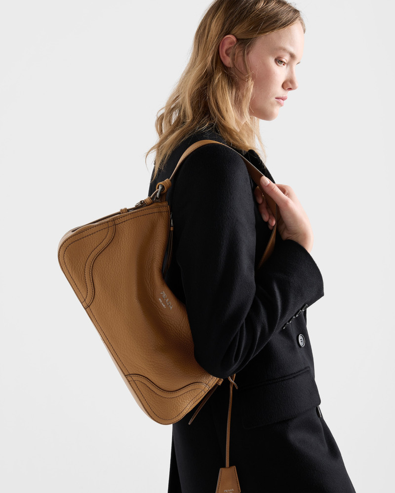 Prada Prada Aimèe large leather shoulder bag outlook