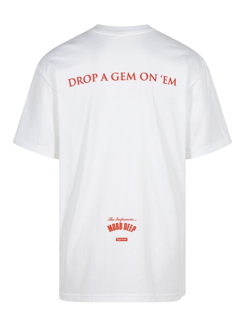Supreme Mobb Deep Dragon "White" T-shirt outlook