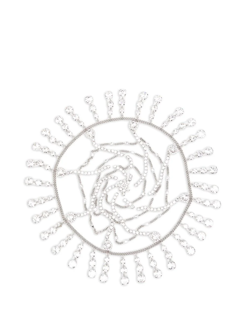 crystal-chain headpiece - 1