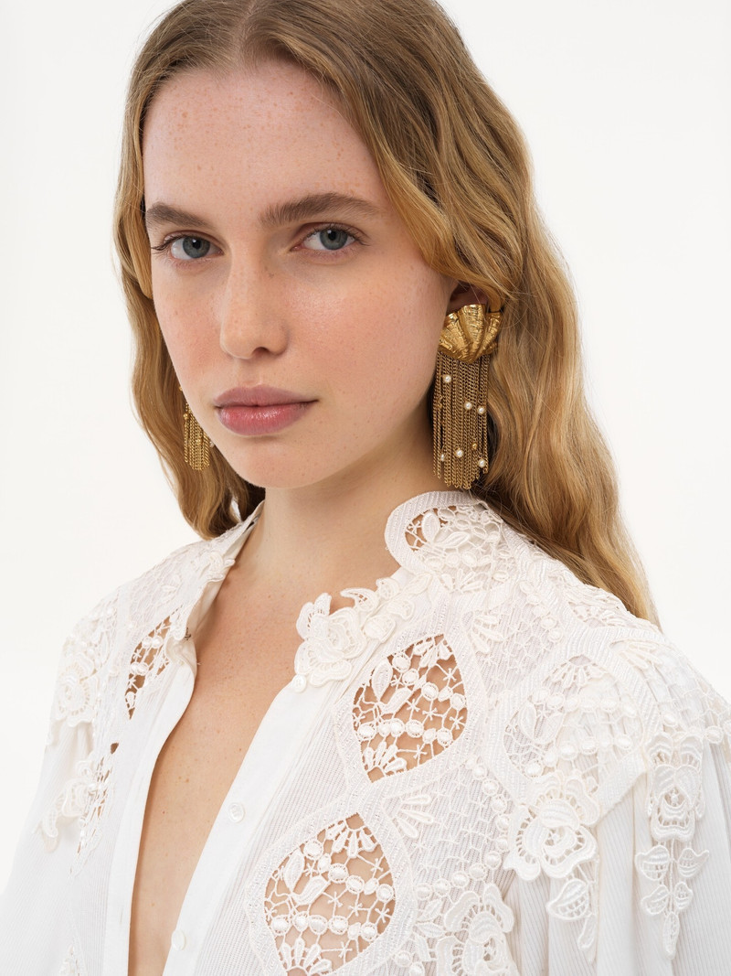Chloé THE CHLOÉ SHELLS EARRINGS outlook