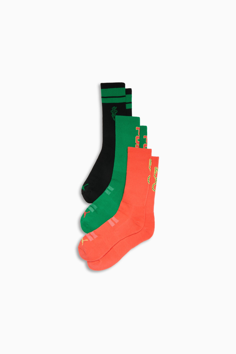 Men's Half-Terry Crew Lenght Socks (3 Pairs) 1