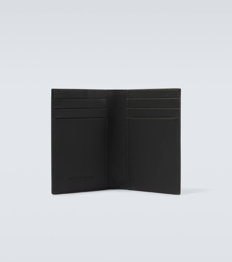 Bottega Veneta Intrecciato leather wallet outlook