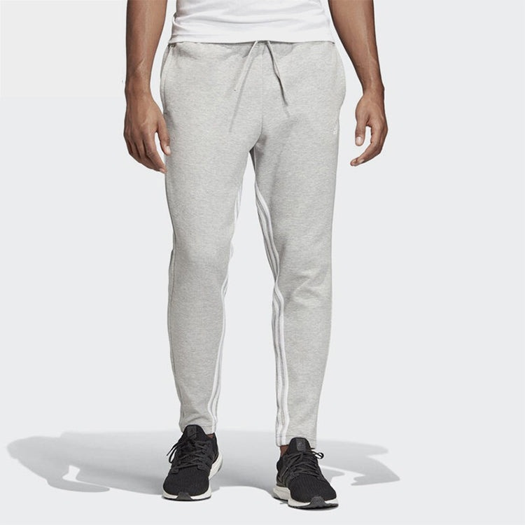 adidas Casual Running Tapered Trousers Men Light Grey EB5285 - 3