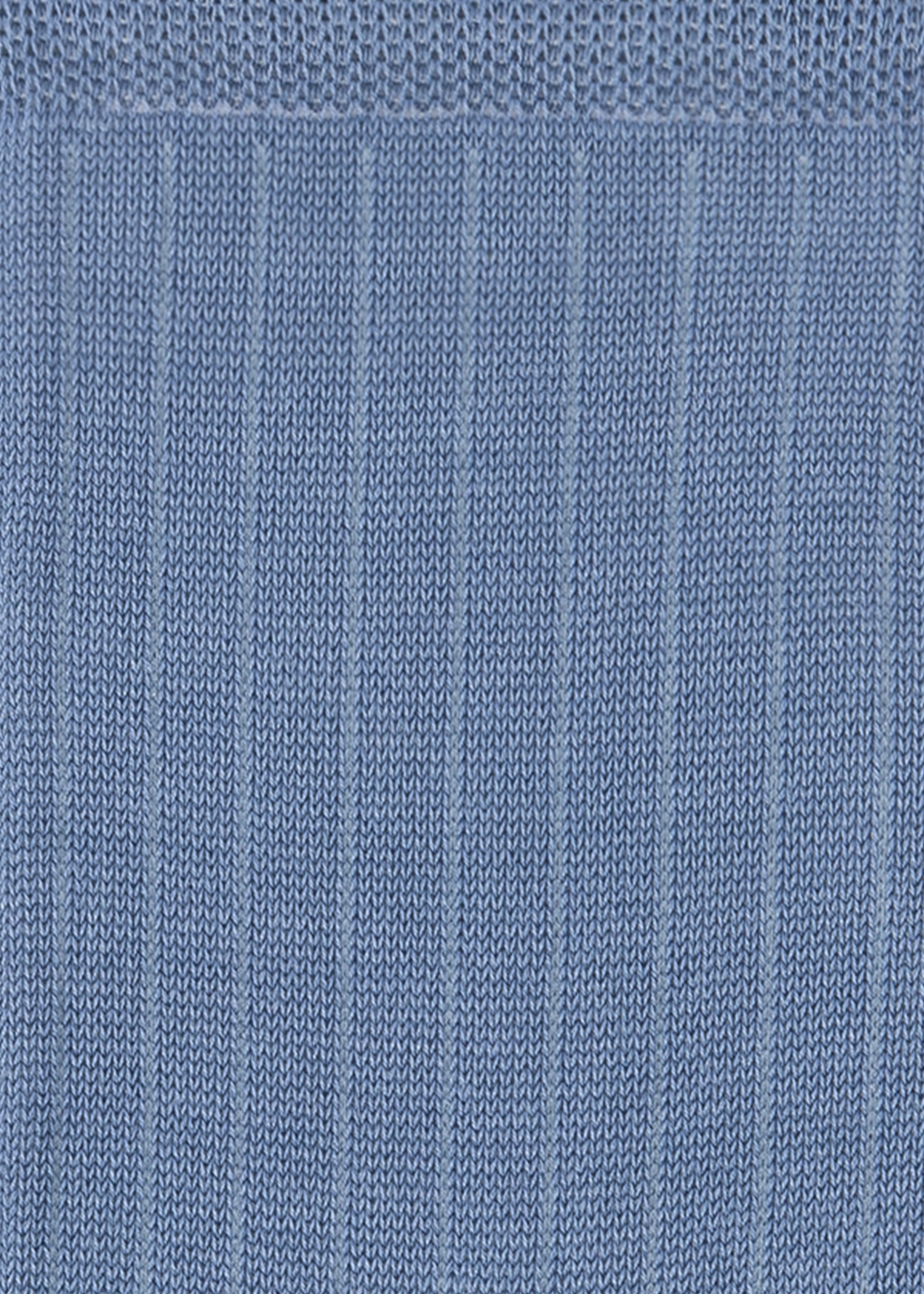 Women's Cornflower Blue Ribbed Socks - 3