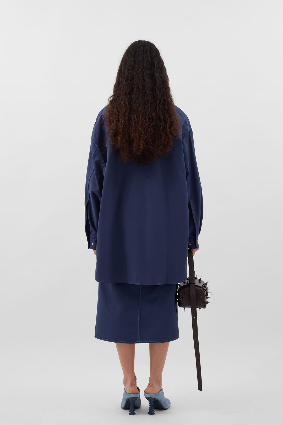 MEGA OVER SHIRT / blue - 3