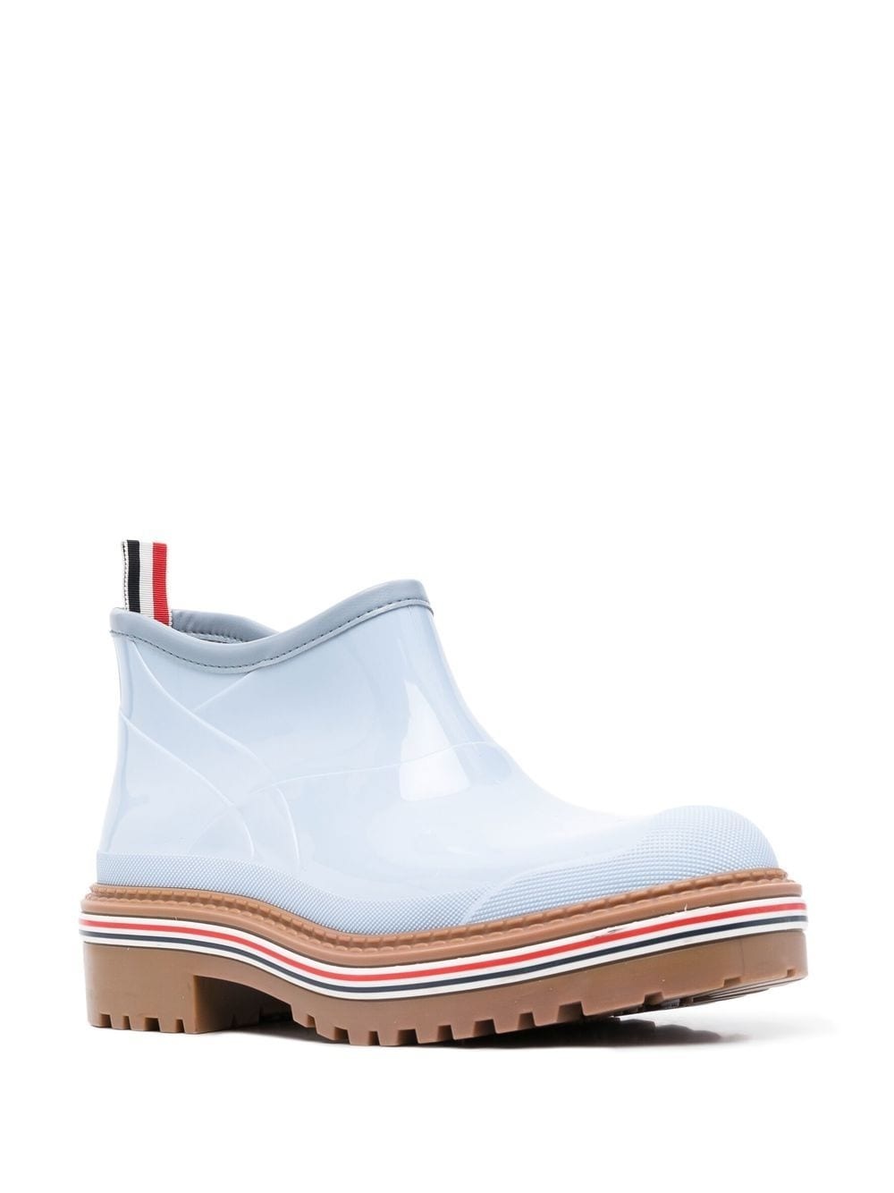 stripe-trim ankle boots - 2