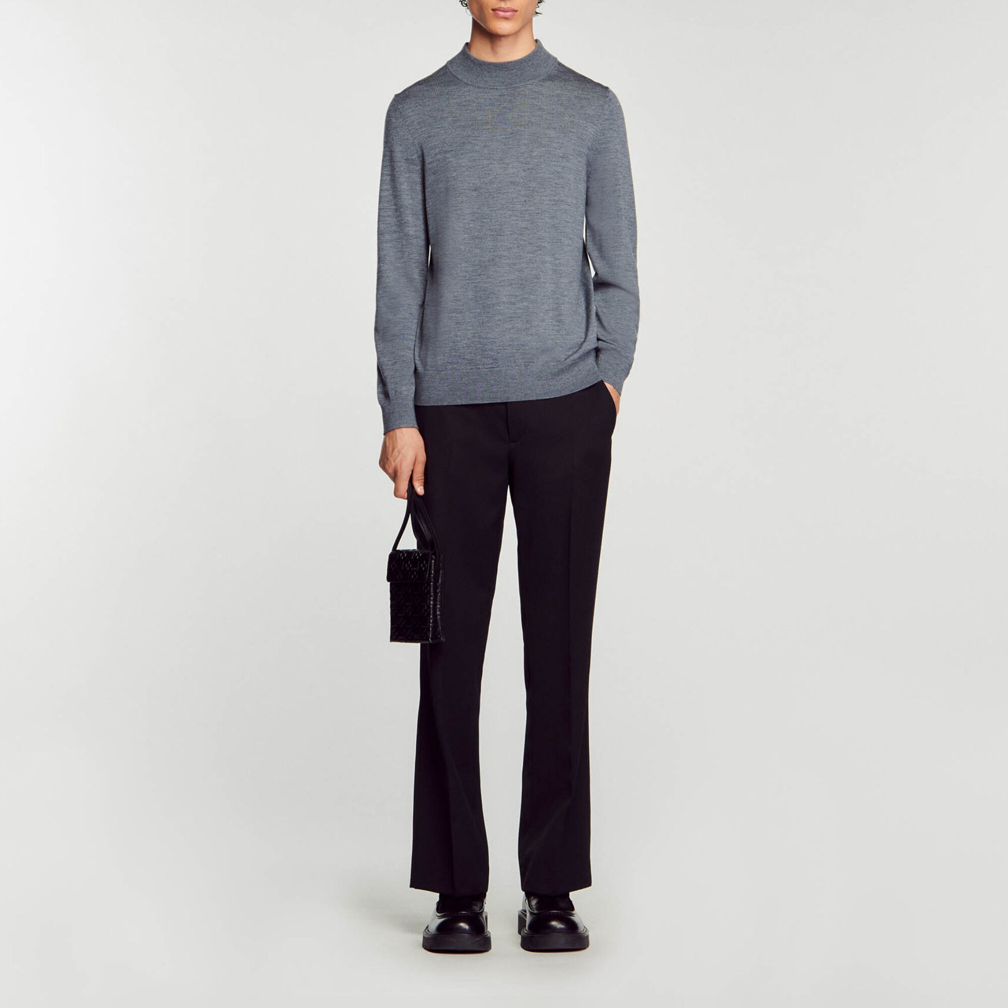 FUNNEL NECK SWEATER - 2