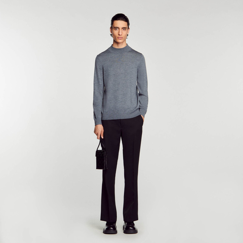 Sandro FUNNEL NECK SWEATER outlook