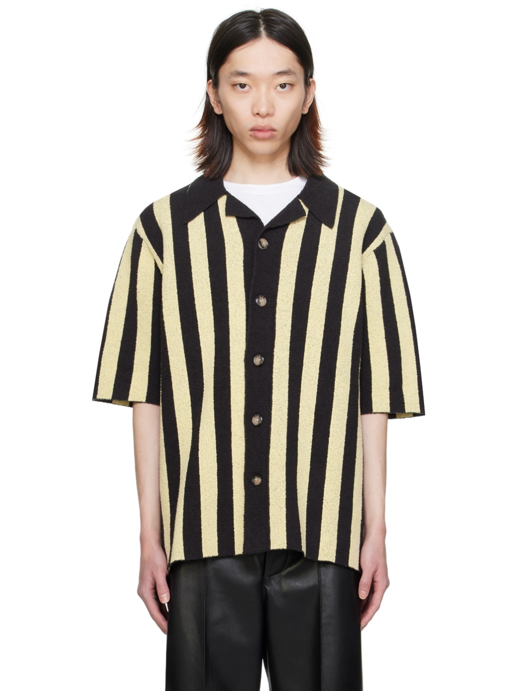 Black & Yellow Ziko Shirt - 1