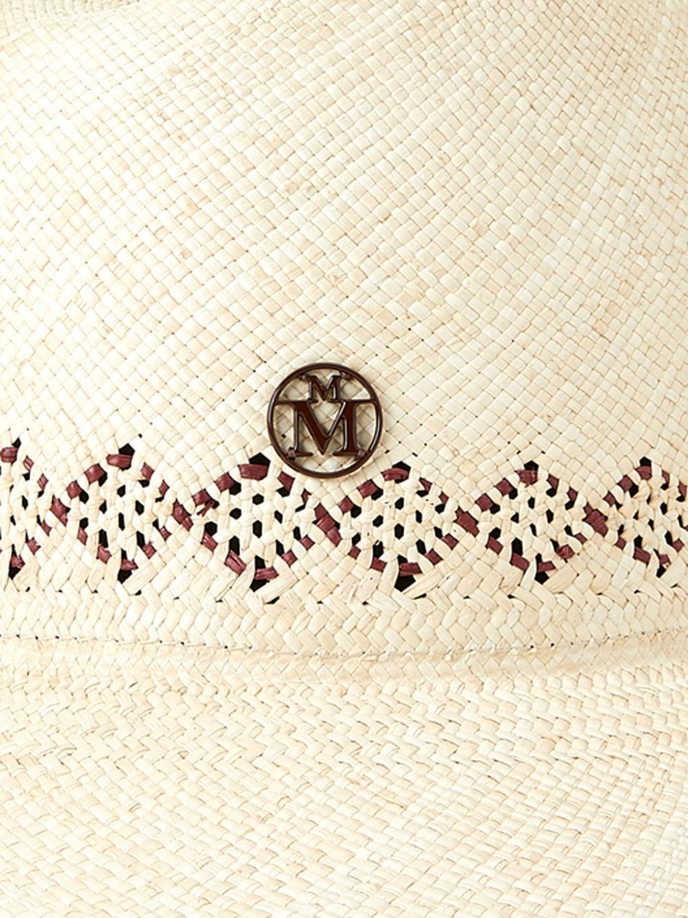 Kate interwoven-design hat - 2