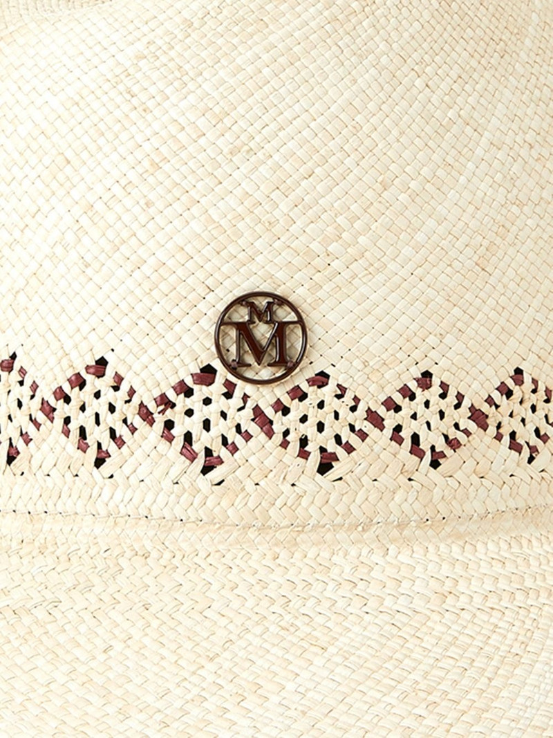 MAISON MICHEL Kate interwoven-design hat outlook