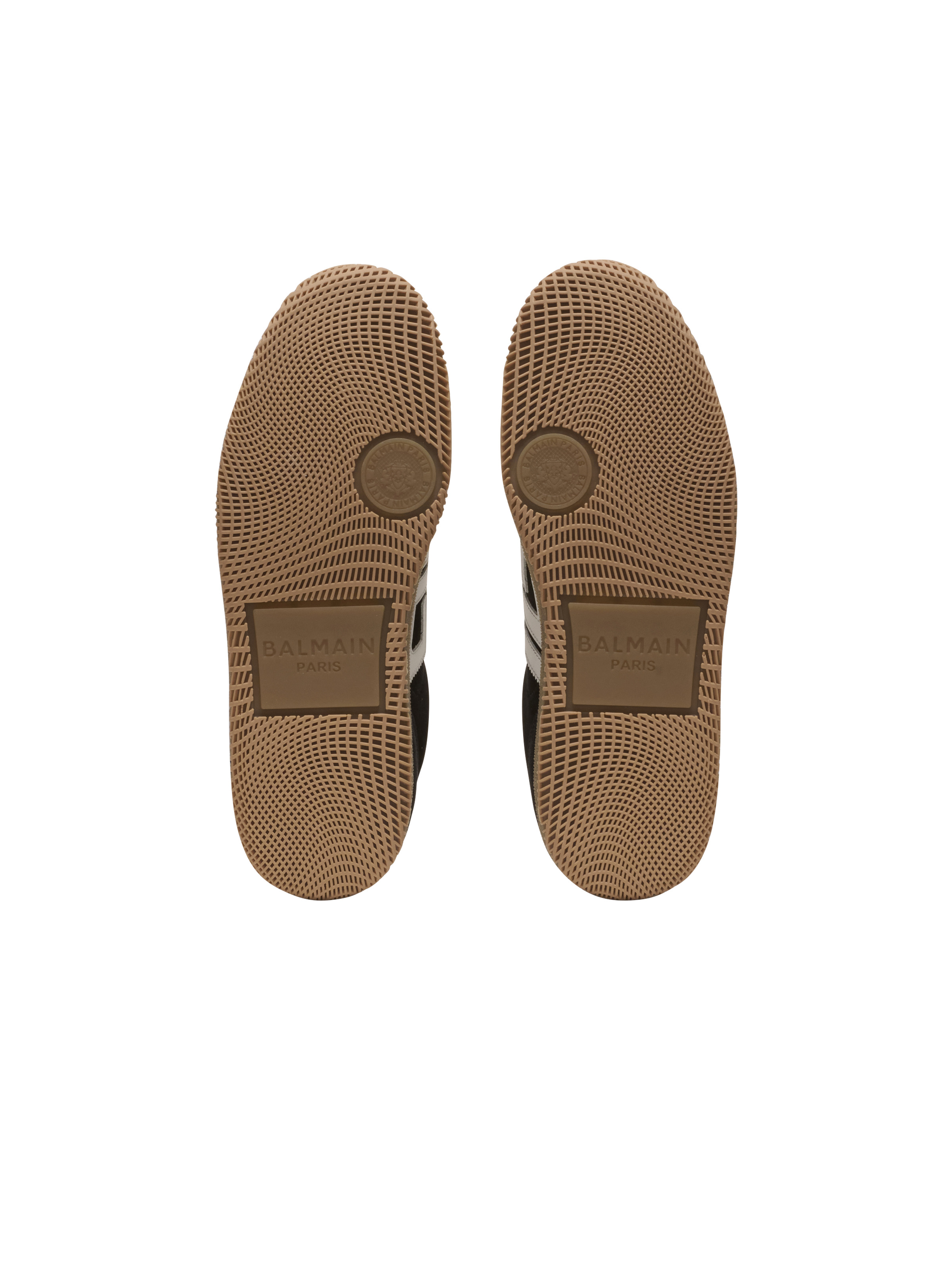 Swan sneakers in calfskin and suede - 4