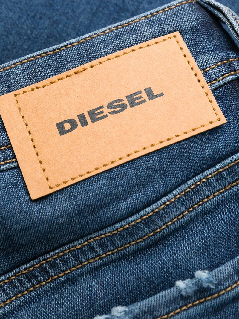 distressed slim-fit jeans 7