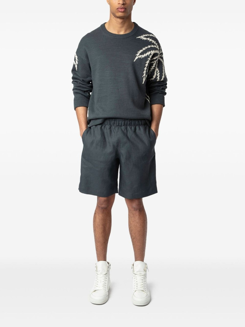 Zadig & Voltaire elasticated-waist shorts outlook