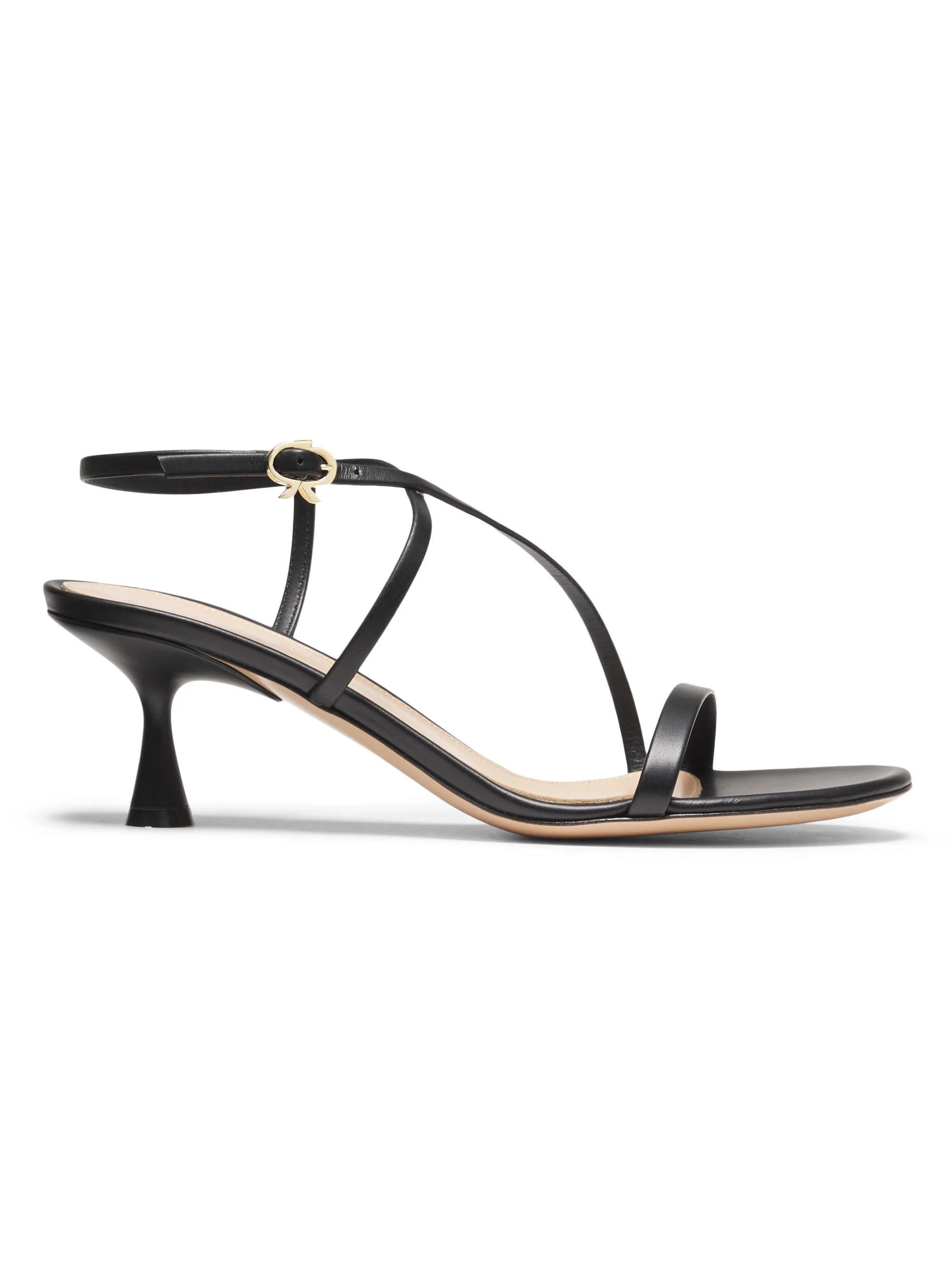 Women's Vitello Glove 55M Sandals - Black - 1