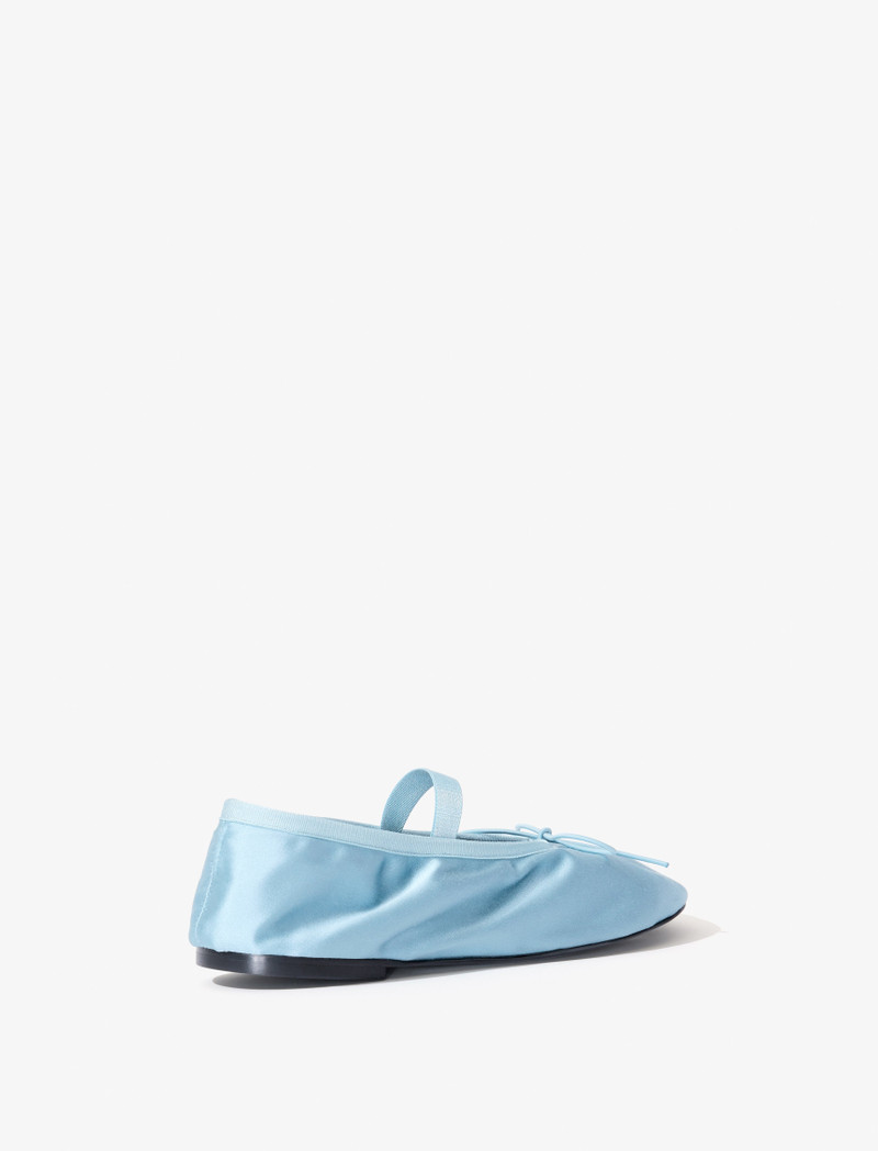Proenza Schouler Glove Mary Jane Ballet Flats in Satin outlook