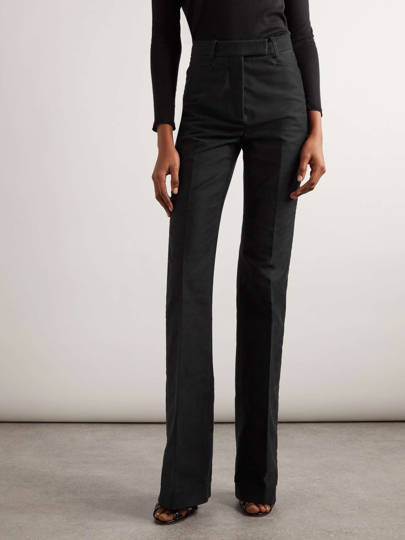 TOM FORD Cotton-moleskin straight-leg pants | netaporter