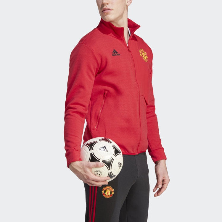 adidas Manchester United Anthem Jacket 'Real Red' IA8564 - 5