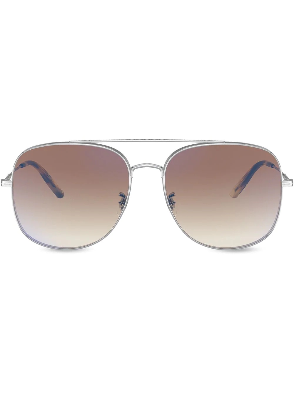 Taron aviator-frame sunglasses - 1