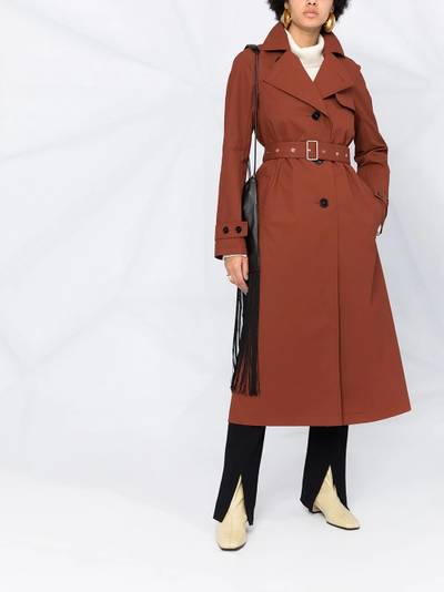 Jil Sander single-breasted trench coat outlook