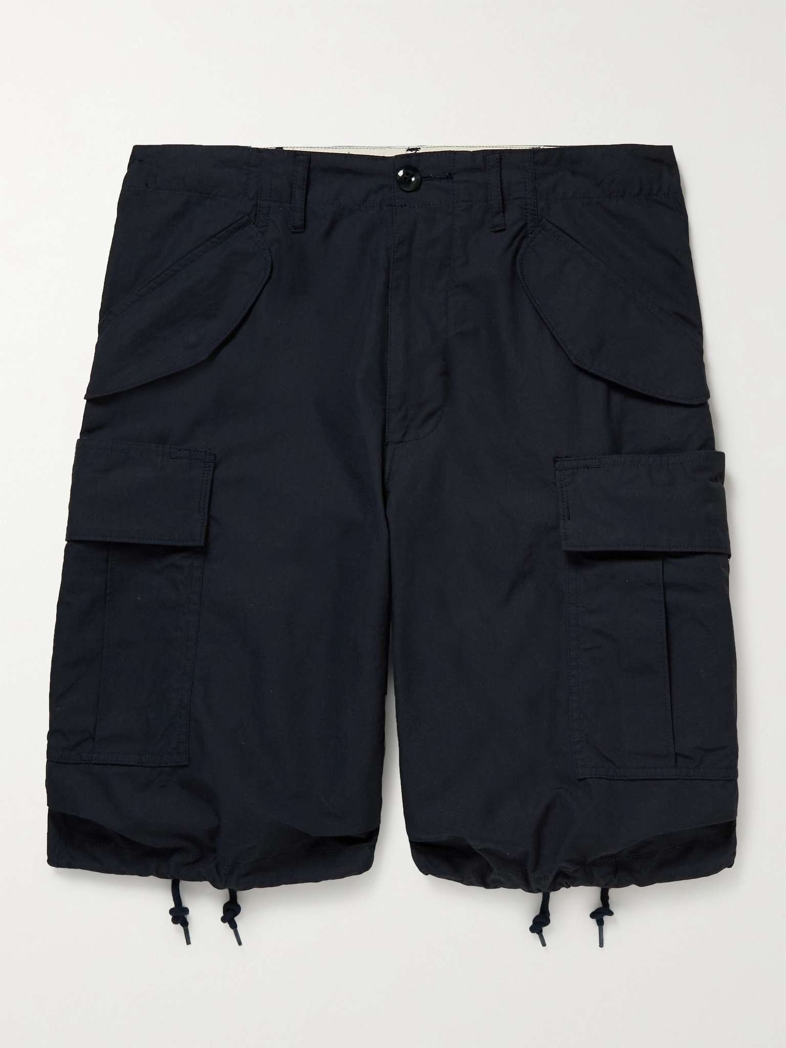 Cotton-Ripstop Cargo Shorts - 1